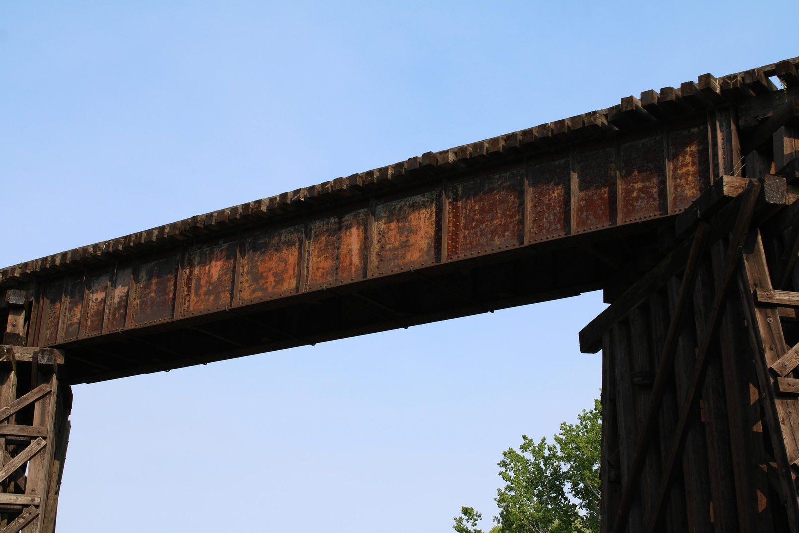 Deck girder, County Road 157 section
